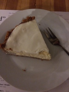 Cheesecake, not the best, not the worst